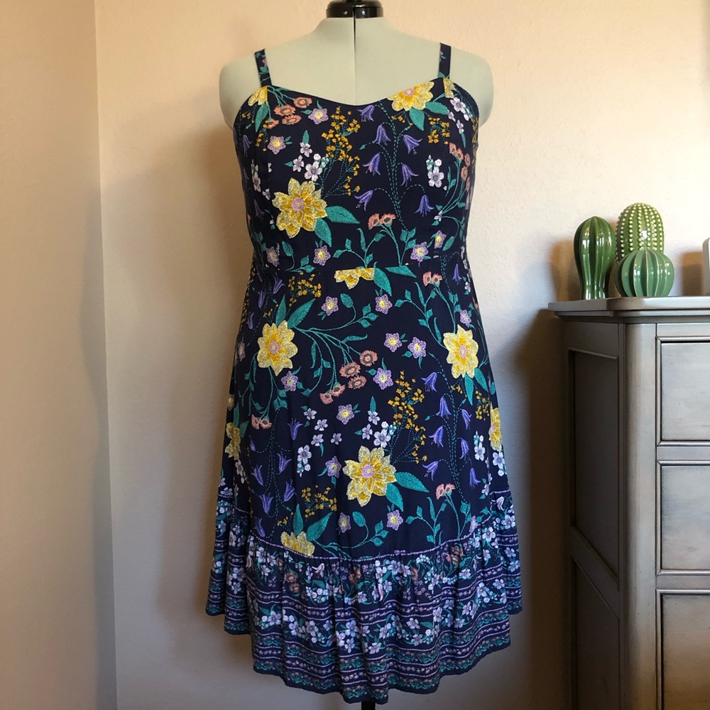 Old Navy Fit and Flare Dress - 3X
